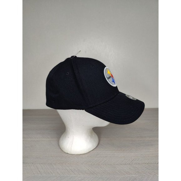 Pittsburgh Steelers NFL Team Apparel Hat Cap Fitted L/XL Black NEW - Picture 7 of 8